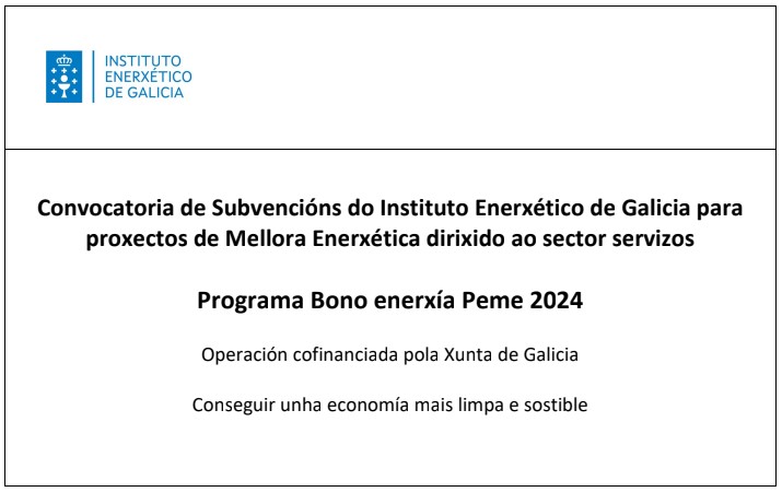 Programa Bono Enerxía PEME